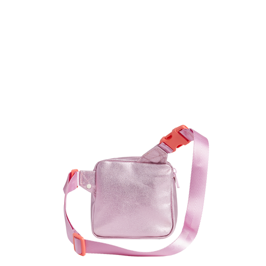 state bags lorimer kids fanny pack metallic lilac back view click to zoom