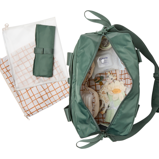 Jordan Diaper Tote with Props