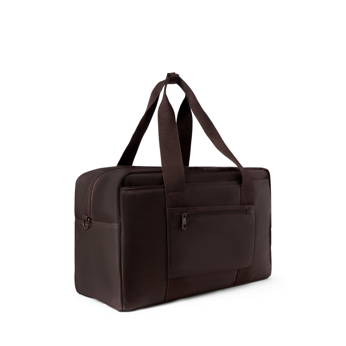 STATE Bags Wellington Weekender Brown Back View Click to Zoom