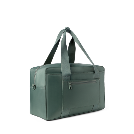 STATE Bags Wellington Weekender Medium Olive Back View Click to Zoom