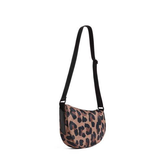 STATE Bags Luna Mini Crossbody Leopard Side View Click to Zoom