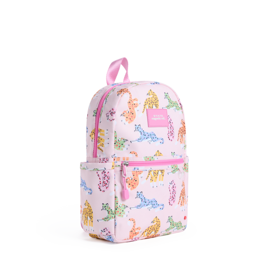 STATE x MagneticMe Kane Mini Backpack Leopards Front Side View Click to Zoom