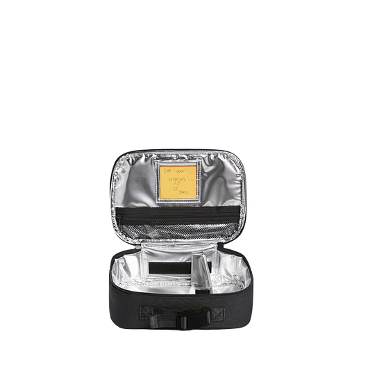 STATE Bags Rodgers Lunch Box Black Interior View Click to Zoom