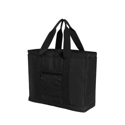 state bags Wellington XL tote nylon black back view side angle click to zoom