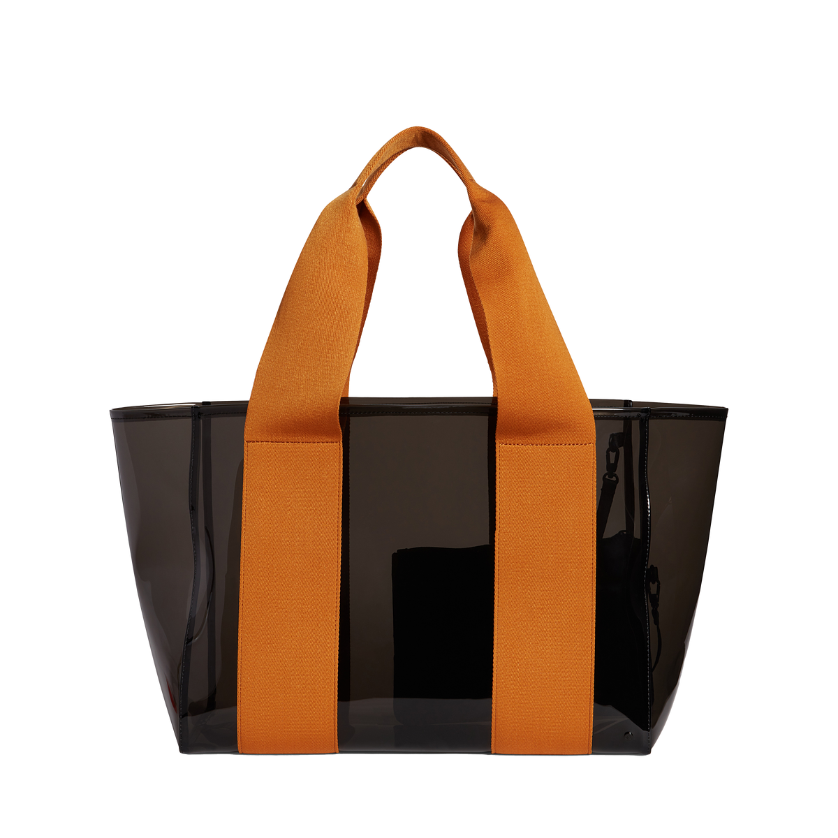 state bags Wellington cabana tote TPU black front view click to zoom