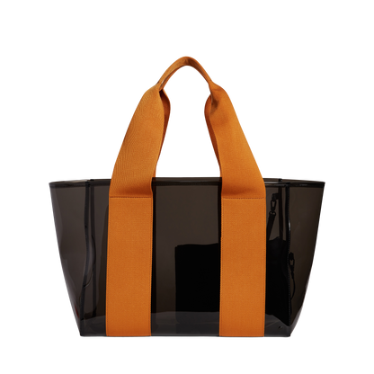 state bags Wellington cabana tote TPU black front view click to zoom