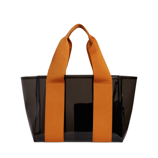 state bags Wellington cabana tote TPU black front view click to zoom