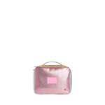 STATE bags Bensen toiletry kit metallic pink/silver front view click to zoom