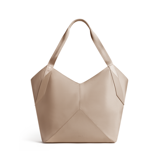 STATE Bags Beverly Tote Sand Front View Click to Zoom