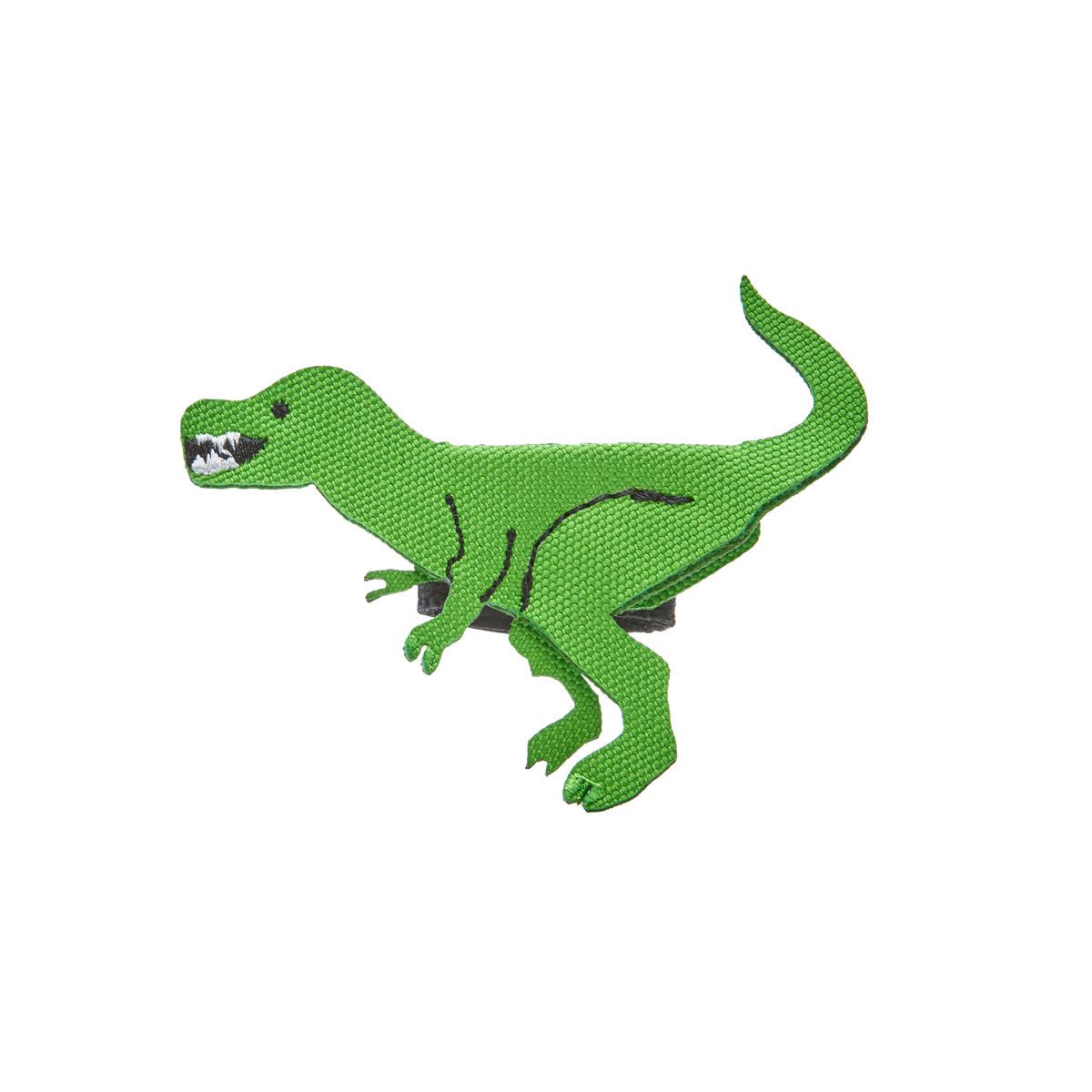 state bags t-rex charm polyester green front view click to zoom