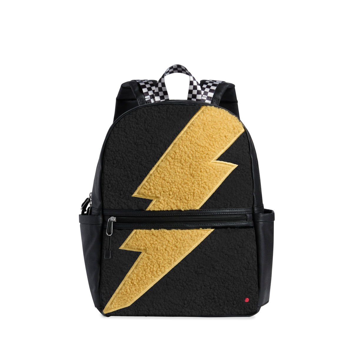 state bags kane kids backpack novelty fuzzy bolt front view click to zoom