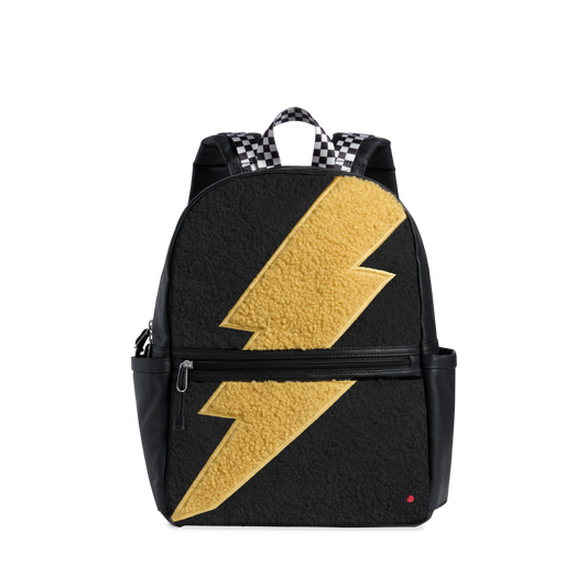 state bags kane kids backpack novelty fuzzy bolt front view click to zoom