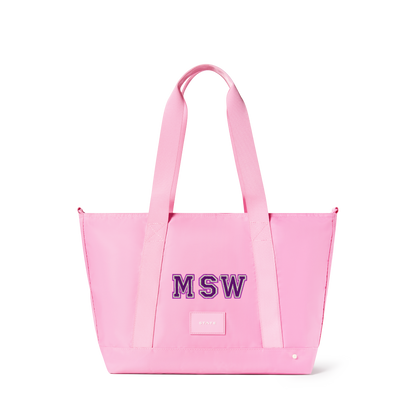 STATE Bags Graham Tote Pink Front View Personalized Click to Zoom