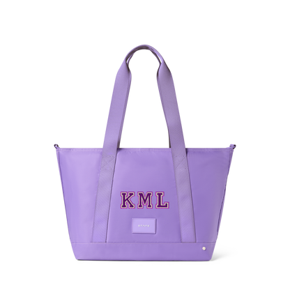 STATE Bags Graham Tote Purple Front View Personalized Click to Zoom