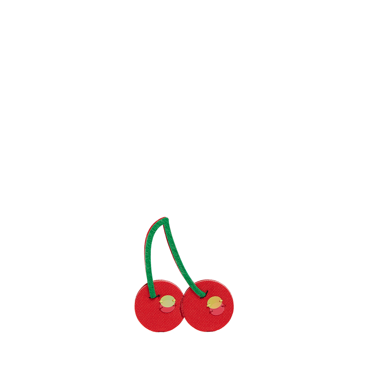 STATE bags cherry Charm Polyester Canvas red front view click to zoom