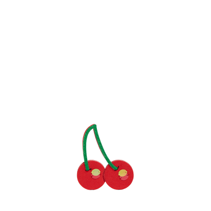 STATE bags cherry Charm Polyester Canvas red front view click to zoom