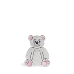 STATE bags Bear Charm Polyester Canvas grey front view click to zoom