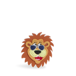 STATE bags lion charm Polyester Canvas orange front view click to zoom