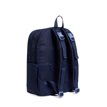 state bags lorimer diaper bag backpack nylon navy back view click to zoom