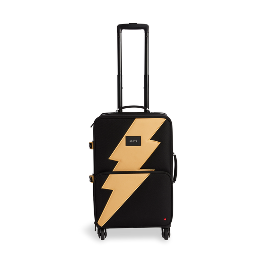 STATE Bags Logan Suitcase Printed Canvas Bolt Front View Click to Zoom
