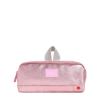 state bags clinton pencil case pink/silver front view click to zoom