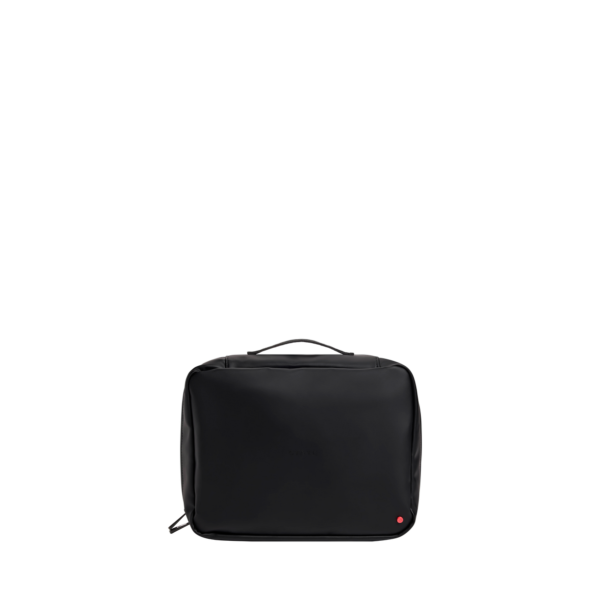 STATE bags Bensen toiletry kit large water resistant black front view click to zoom