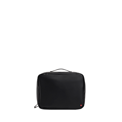 STATE bags Bensen toiletry kit large water resistant black front view click to zoom