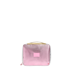 STATE Bags Bensen Toiletry Kit Large Pink/Silver Front View Click to Zoom