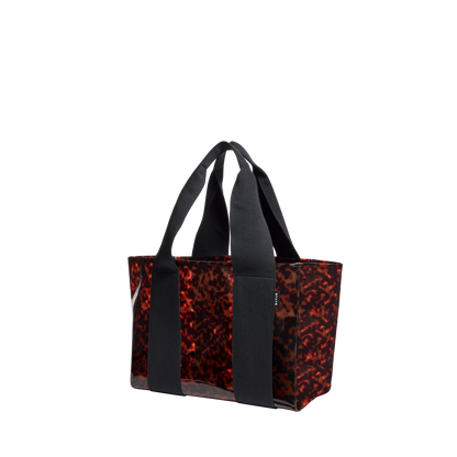 state bags Wellington cabana tote TPU tort 24 back view side angle click to zoom