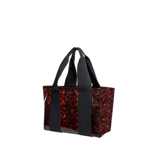 state bags Wellington cabana tote TPU tort 24 back view side angle click to zoom