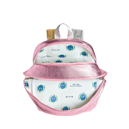 STATE Bags Kane Kids Double Pocket Backpack Interior View Click to Zoom