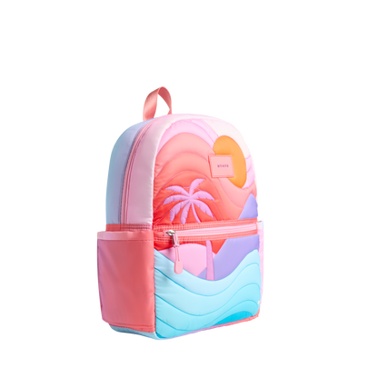 STATE Bags Kane Kids Backpack Nylon Puffer Sunset Side View Click to Zoom