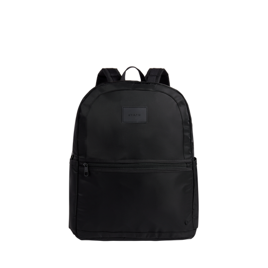 STATE Bags Evan Double Pocket Large Backpack Front View Click to Zoom
