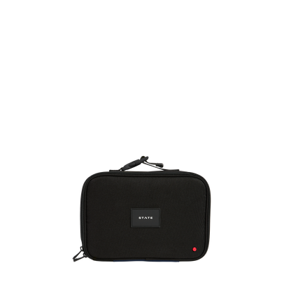 STATE Bags Rodgers Lunch Box Black Front View Click to Zoom