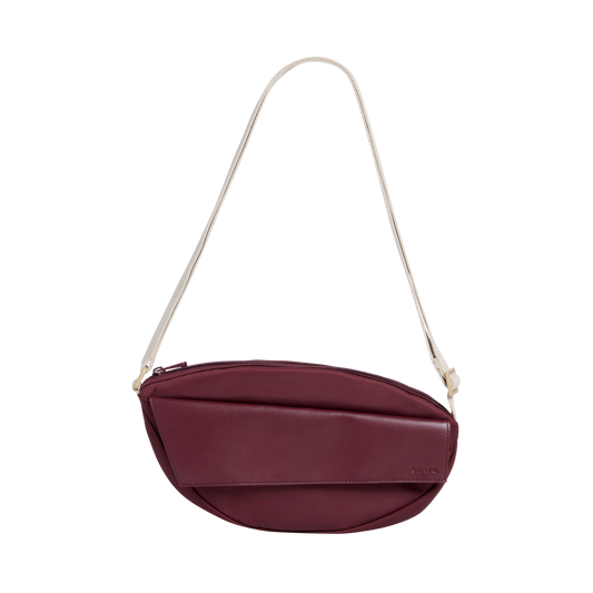 STATE Bags Willow Crossbody Burgundy Front View Click to Zoom