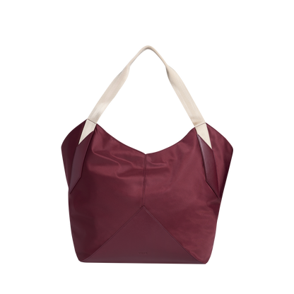 STATE Bags Beverly Tote Burgundy Front View Click to Zoom