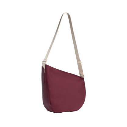 STATE Bags Luna Crossbody Burgundy Back Side View Click to Zoom
