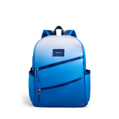 Blue Gradient Diagonal Zipper