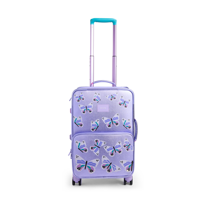 STATE Bags Logan Carry-On Suitcase Butterflies Front View Click to Zoom