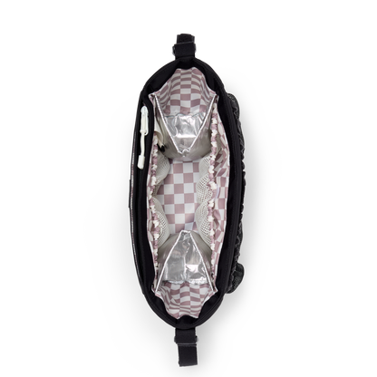 STATE Bags Stroller Organizer Black Overhead Interior View Click to Zoom