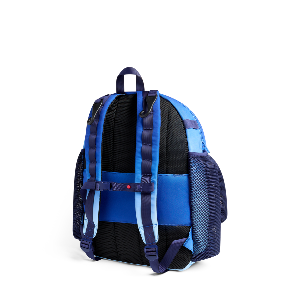 STATE Bags Shea Baseball Backpack Blue Gradient Back View Click to Zoom