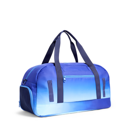 STATE Bags Fenway Sports Duffle Blue Gradient Back View Click to Zoom