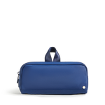 STATE Bags Clinton Pencil Case Metallic Navy Front View Click to Zoom