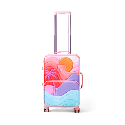 STATE Bags Logan Carry-On Suitcase Sunset Front View Click to Zoom