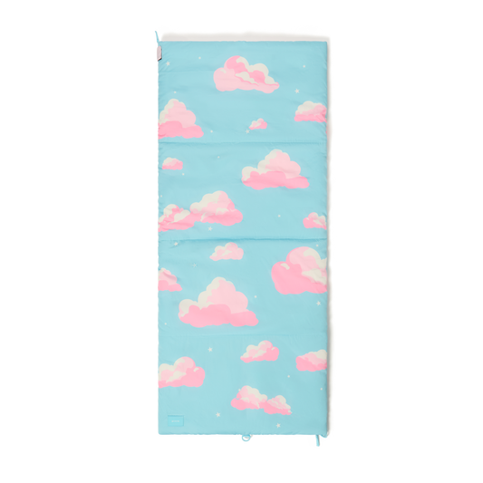 STATE Bags Redwood sleeping bag clouds front view click to zoom