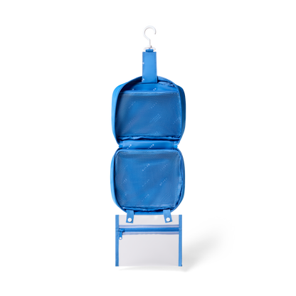 STATE Bags Bensen Toiletry Kit Blue Interior View Click to Zoom