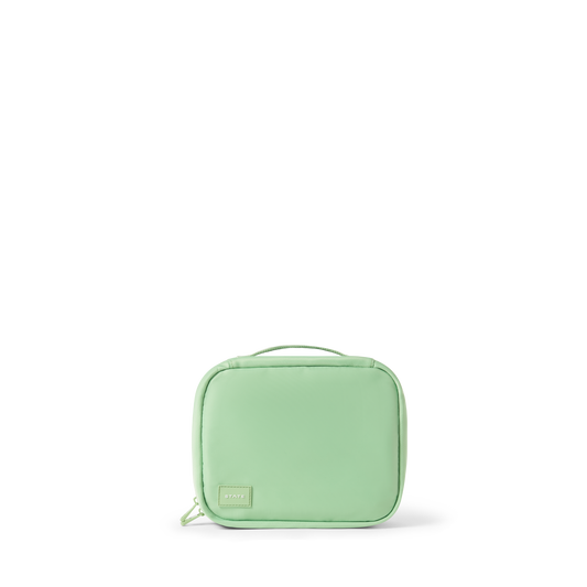 STATE Bags Bensen Toiletry Kit Green Front View Click to Zoom