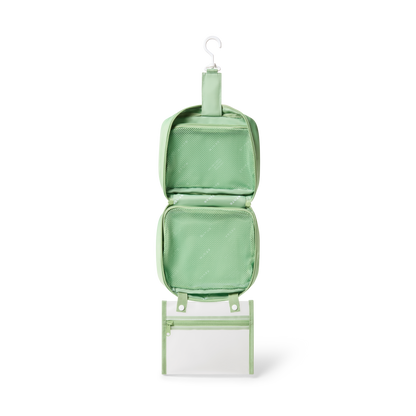 STATE Bags Bensen Toiletry Kit Green Interior View Click to Zoom