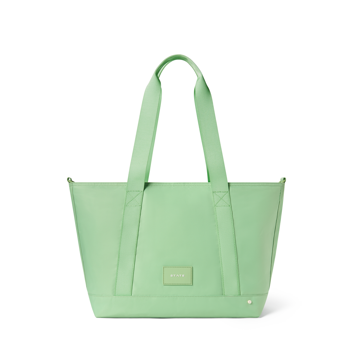 STATE Bags Graham Tote Green Front View Click to Zoom