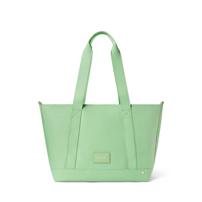 STATE Bags Graham Tote Green Front View Click to Zoom